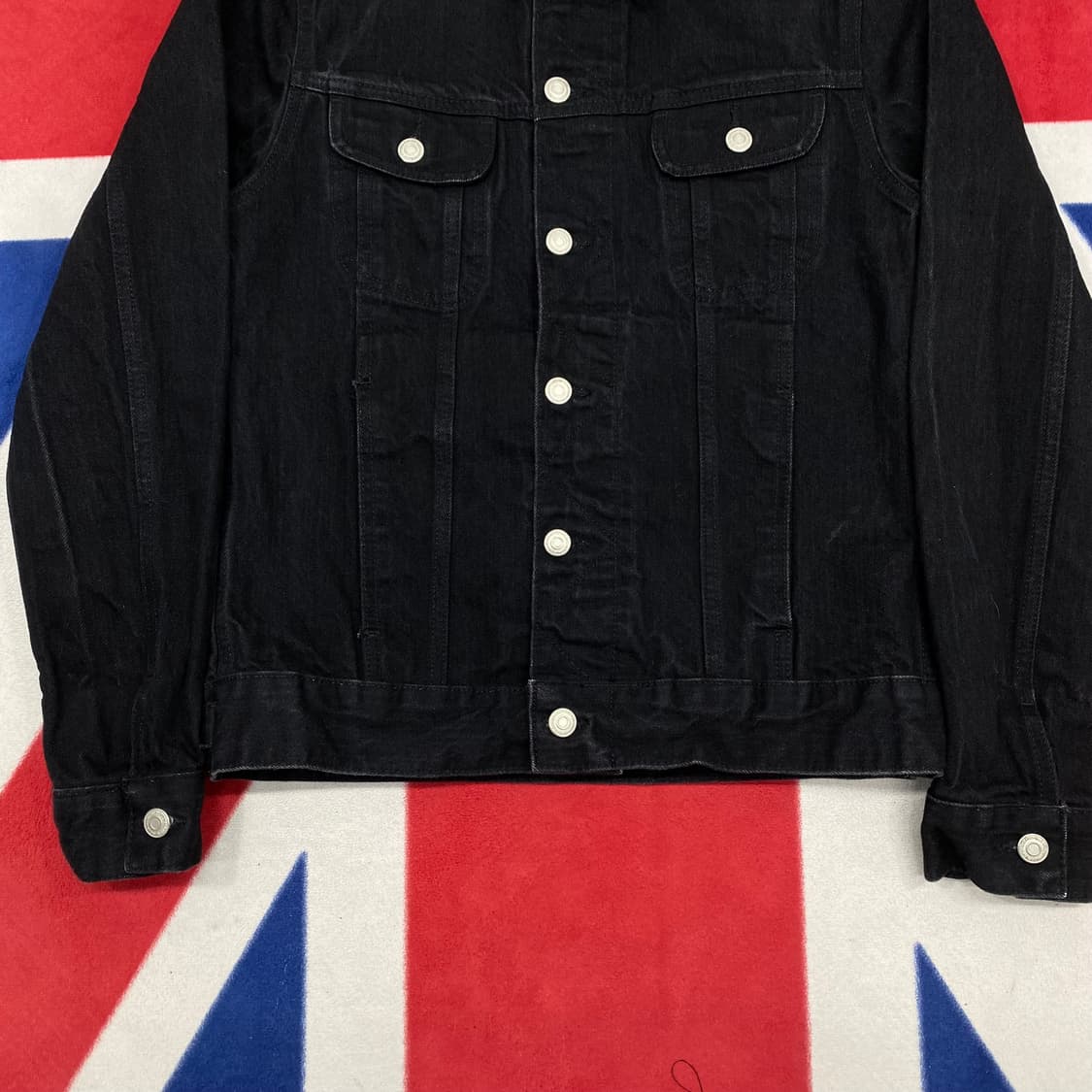 산드로 흑청데님 트러커자켓 M  상품이미지4