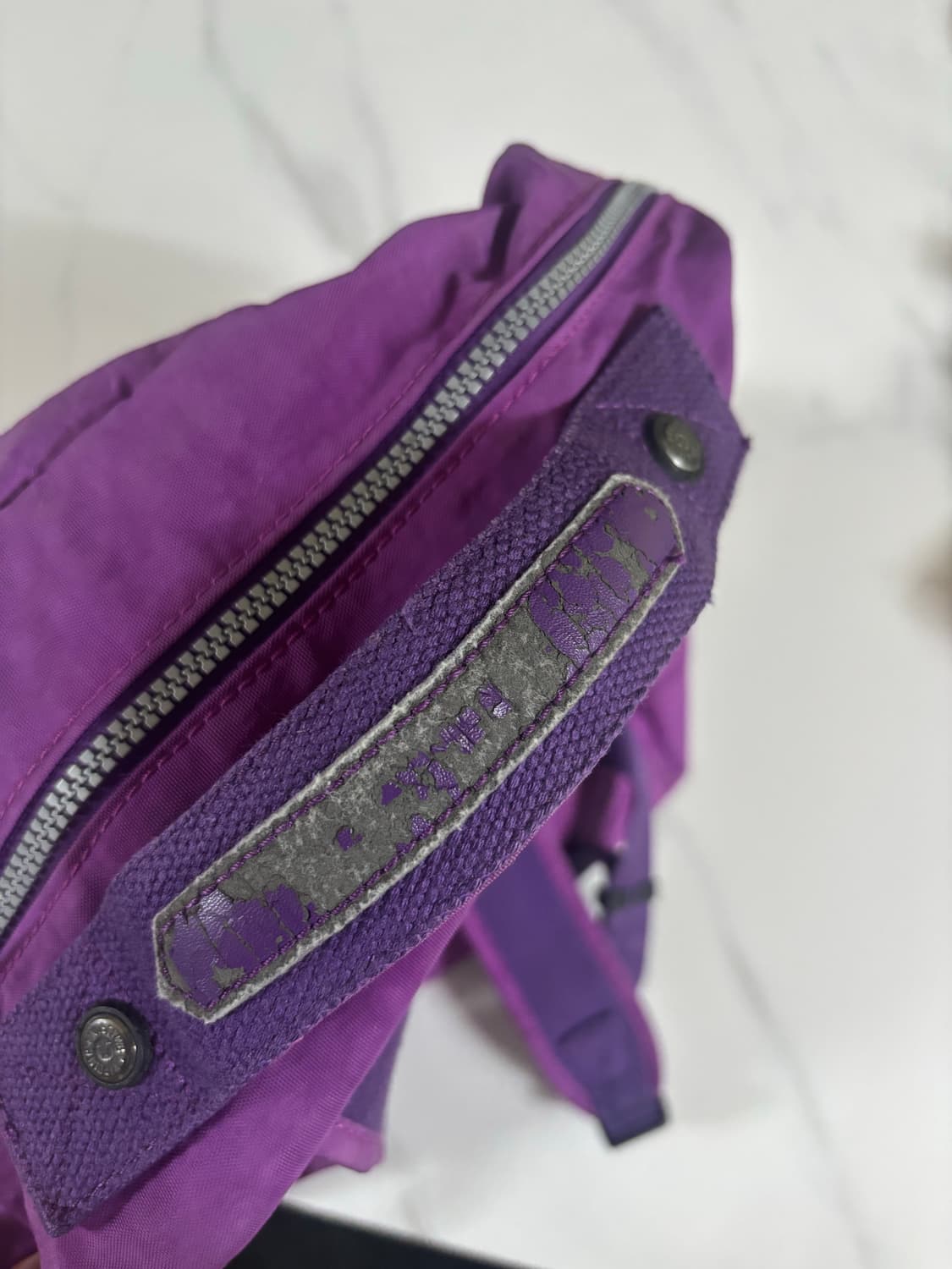 빈티지 키플링 퍼플 백팩 상품이미지3