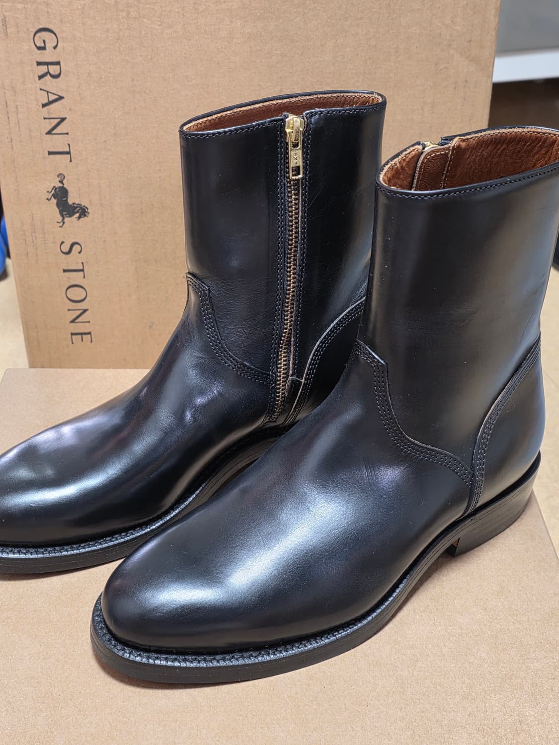 그랜트스톤 Elias side-zip 6.5D 신품 [크롬악셀] 7D 상품이미지1