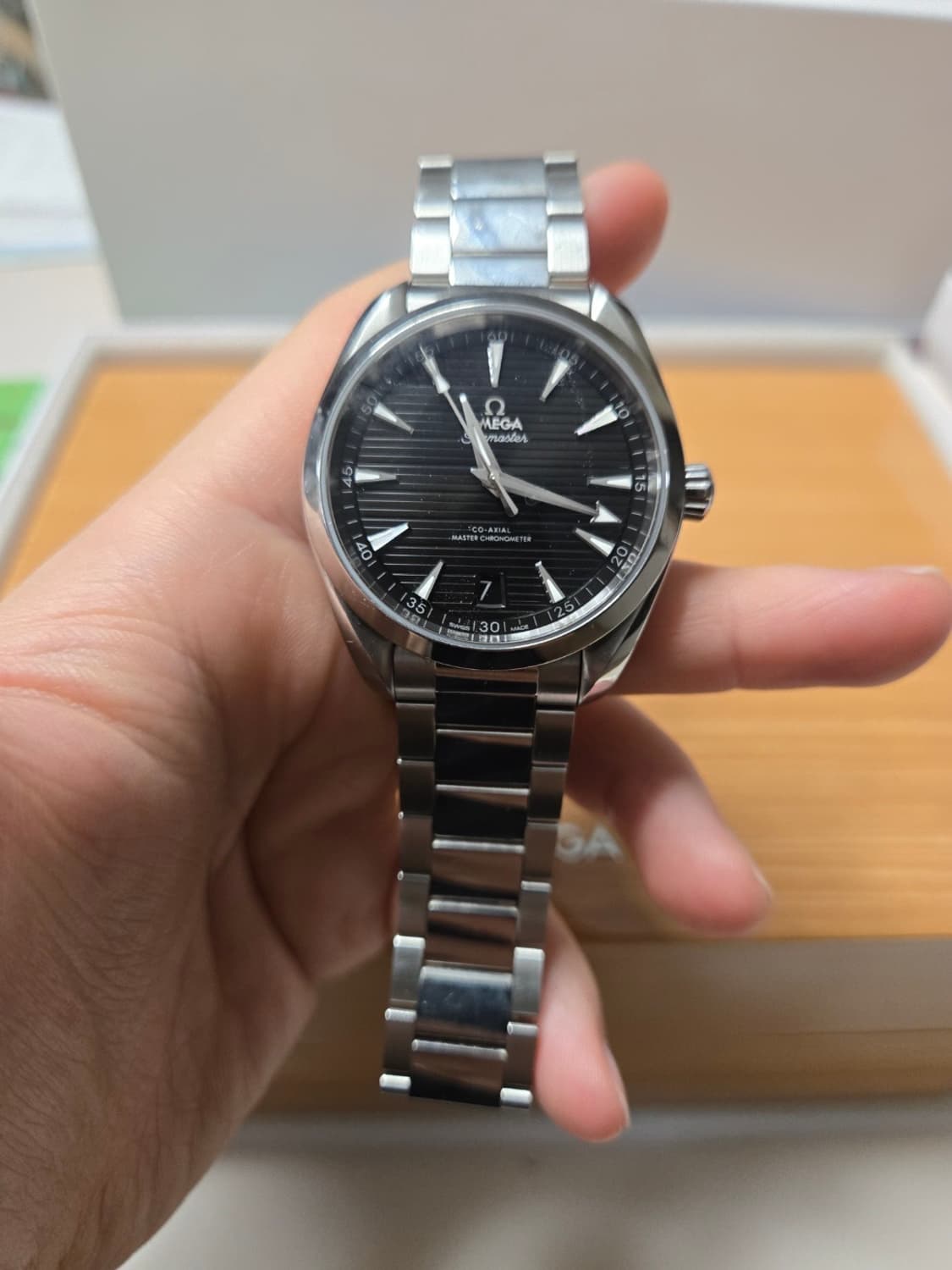 풀박) 오메가 씨마스터 아쿠아테라 검판 41mm 상품이미지2