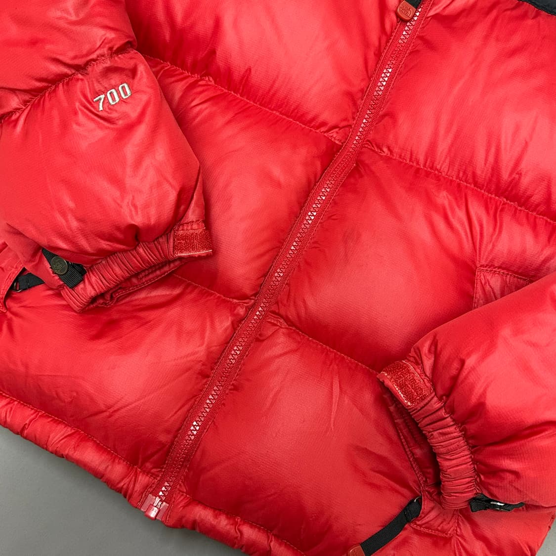 노스페이스 700 레드 눕시 패딩 85 상품이미지6