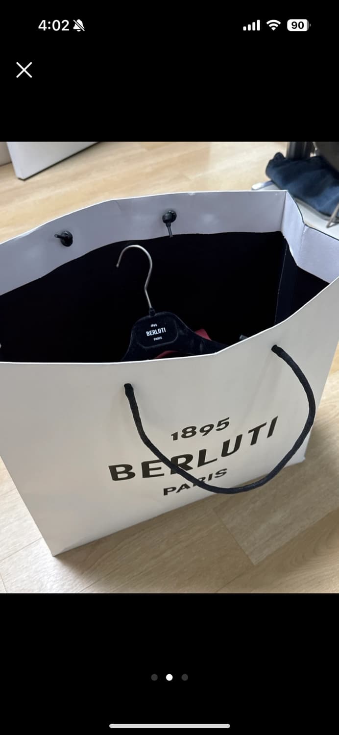 벨루티 네오프렌 후드 버건디 M 상품이미지2