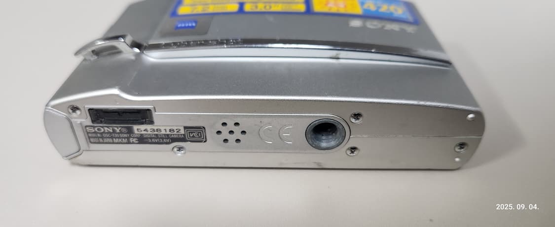 SONY CYBERSHOT DSC-T30 빈티지 디지털카메라 상품이미지5