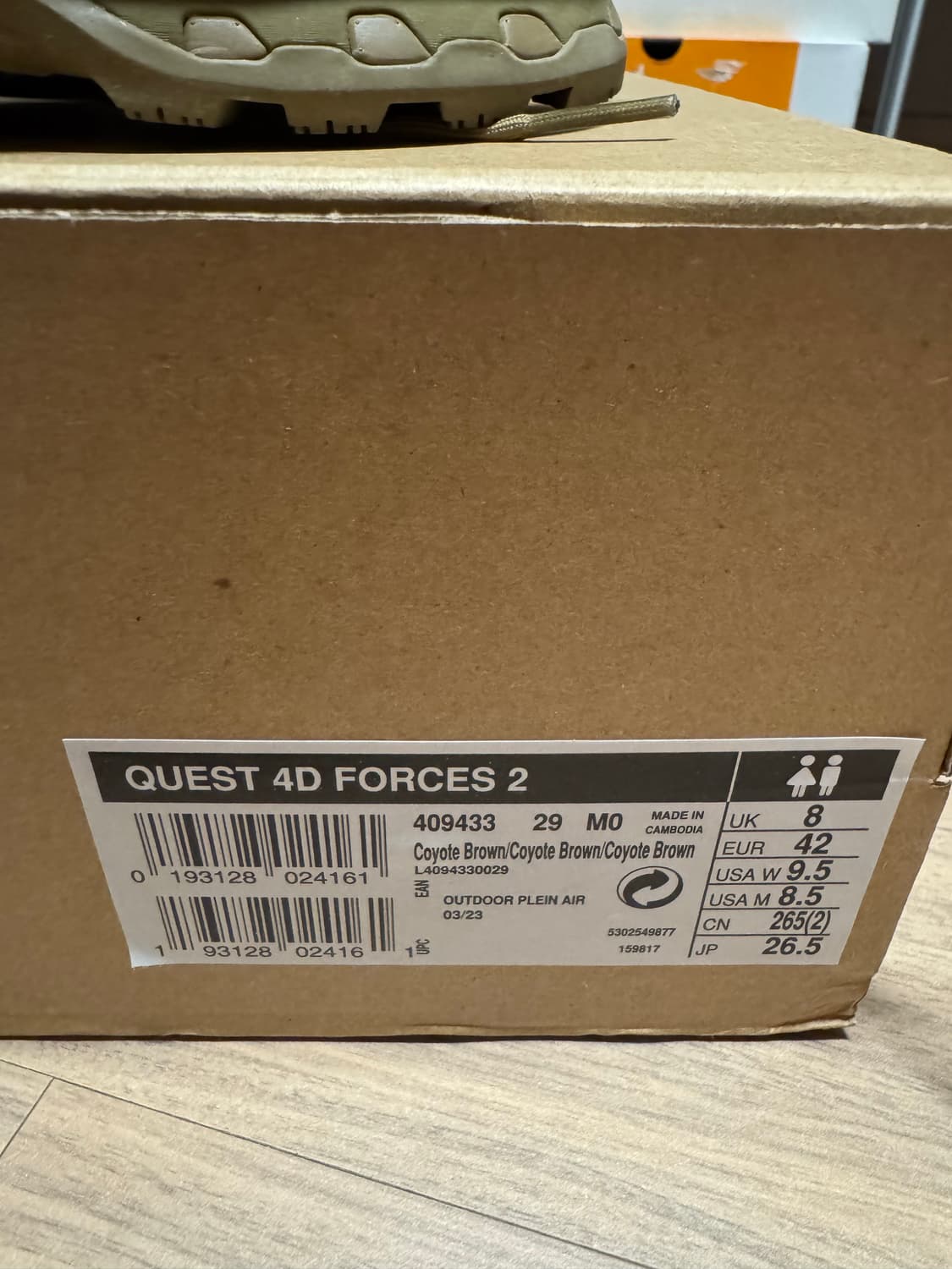 살로몬 퀘스트 4D 포스2 (Quest 4D Forces 2)265사이즈 상품이미지5
