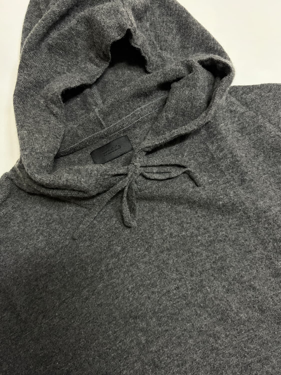 [2] 머듈 후드 니트 그레이 상품이미지2