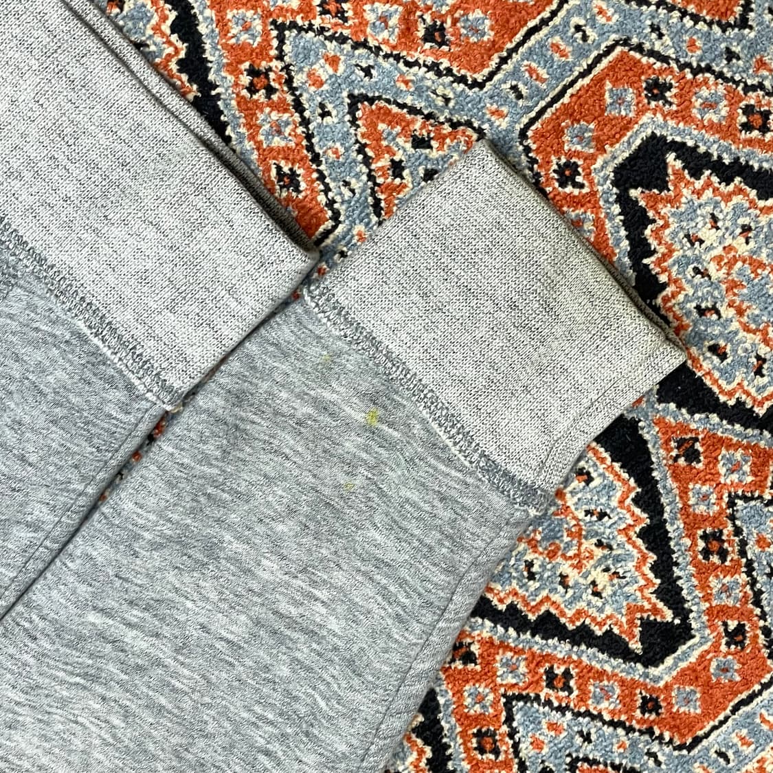 홀리스터 스펠로고 그레이 기모 후드집업 남성M 상품이미지3