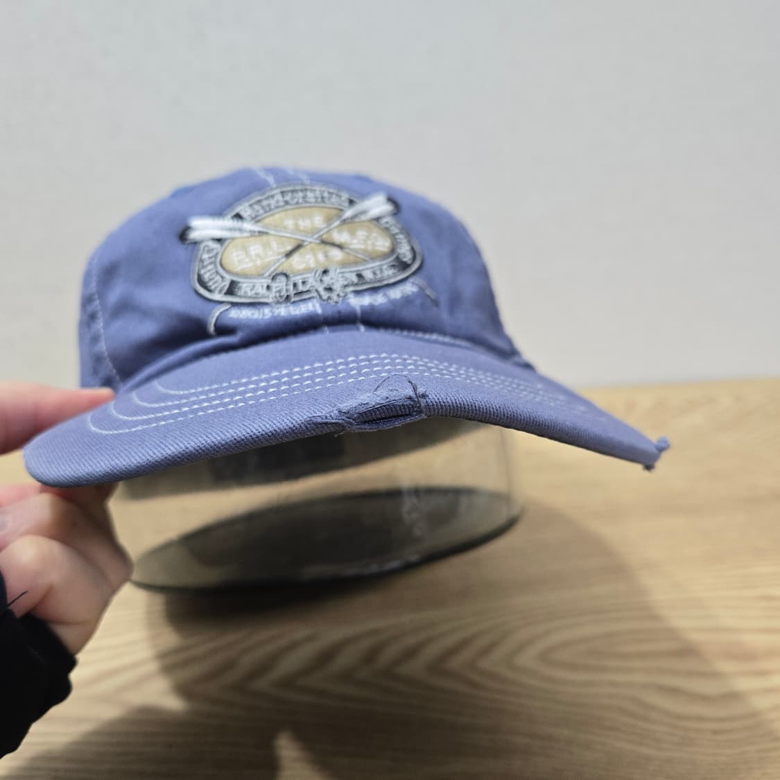 L/XL 폴로랄프로렌 90s 핸드 크레프트 카누 자수 볼캡  상품이미지5