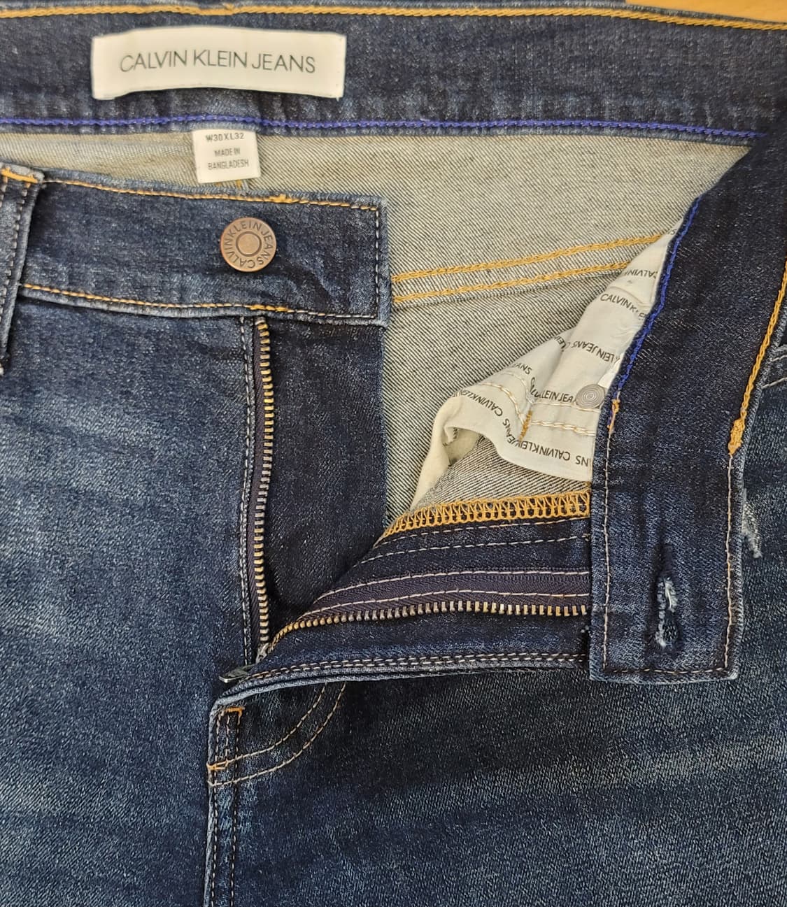 캘빈클라인진(CKJ) 스트레이트핏(W30xL32) 데님팬츠(청바지) 판매 상품이미지6