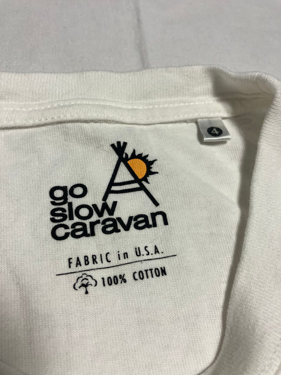 go slow caravan 스시베어 롱슬리브 화이트 상품이미지3