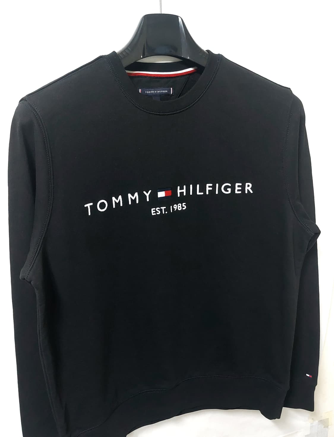 타미힐피거 블랙 맨투맨 105 상품이미지7