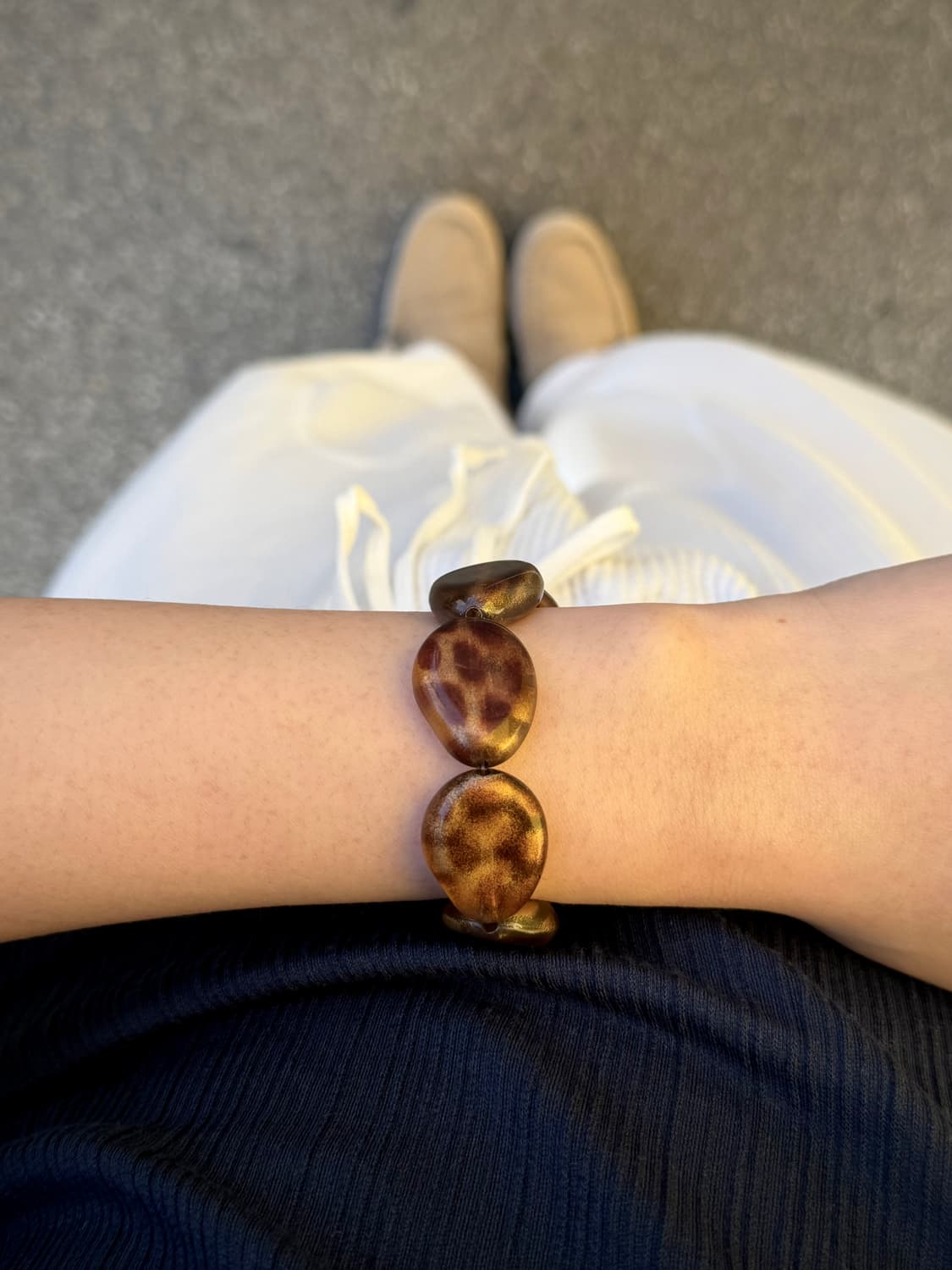 Leopard Bracelet - Brown 상품이미지2