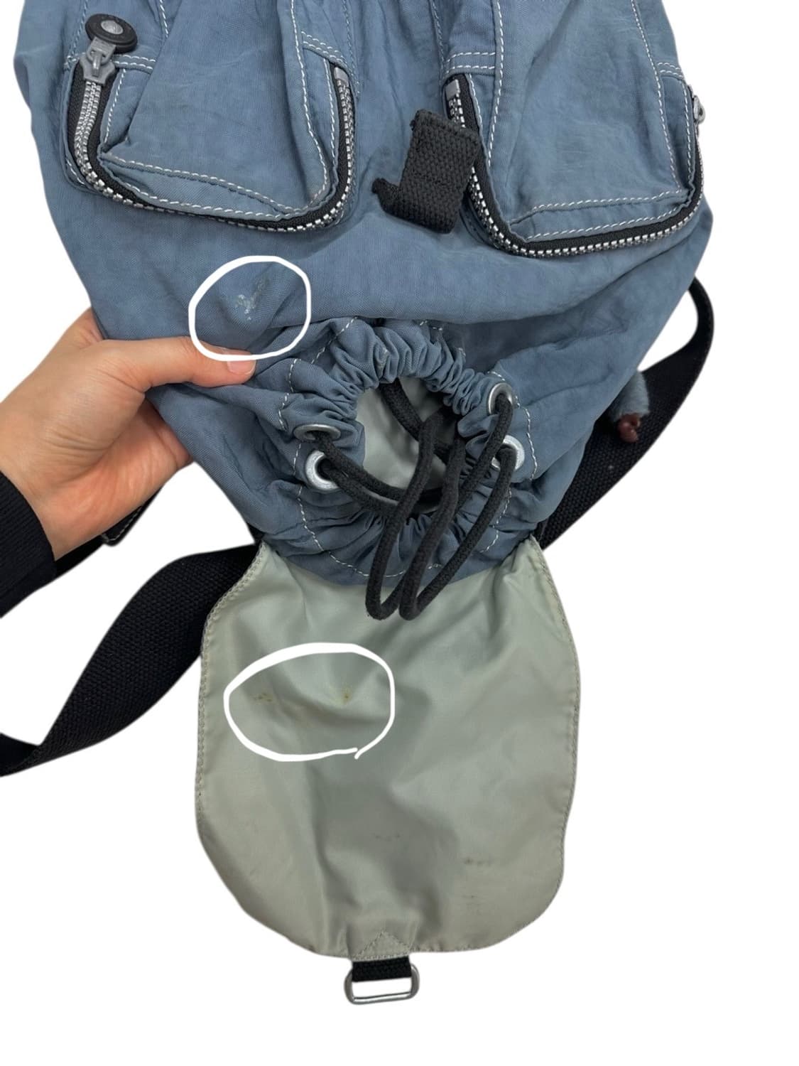 키플링 복조리 백팩 가방 소라색 상품이미지7