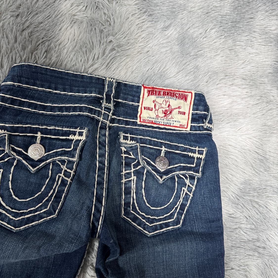 트루릴리전 트루진 여성 24사이즈 근본 스티치 상품이미지3