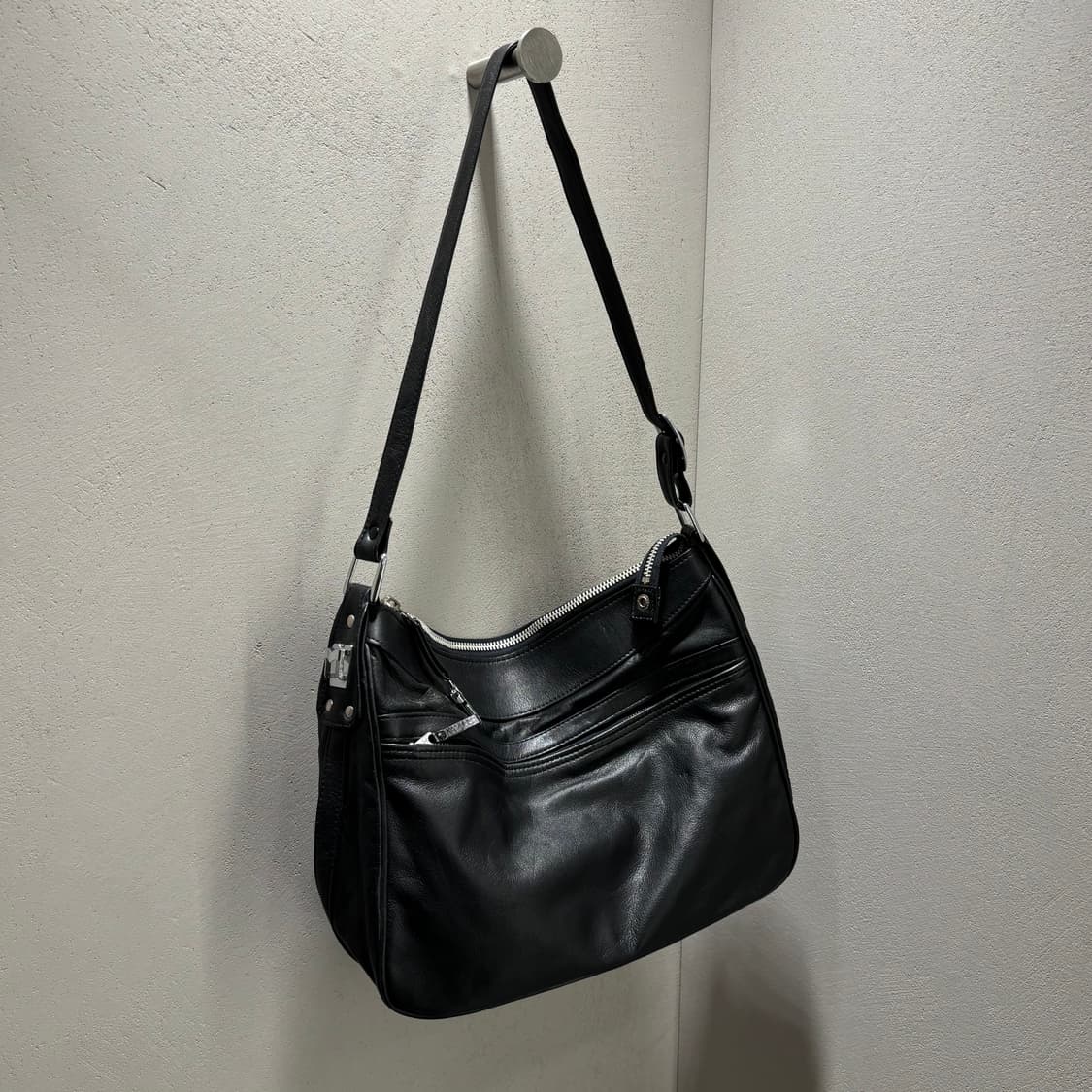 vtg cowgide square bag  상품이미지2