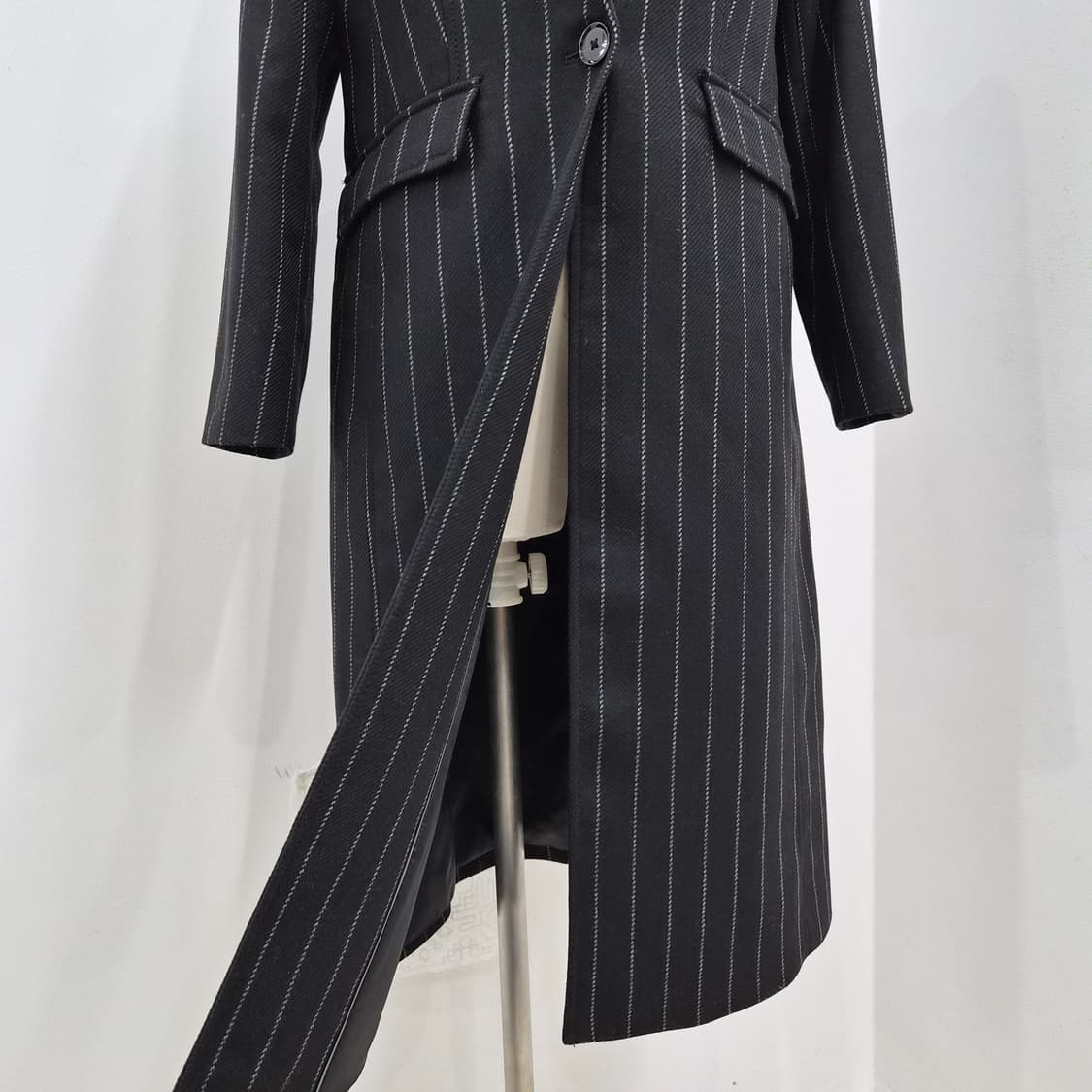 BANANA REPUBLIC 여성 스트라이프 롱 코트 상품이미지8