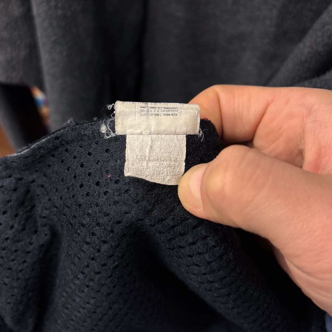 90s 파타고니아 미국생산 신칠라 딥파일 플리스 집업자켓 차콜 N890 상품이미지10