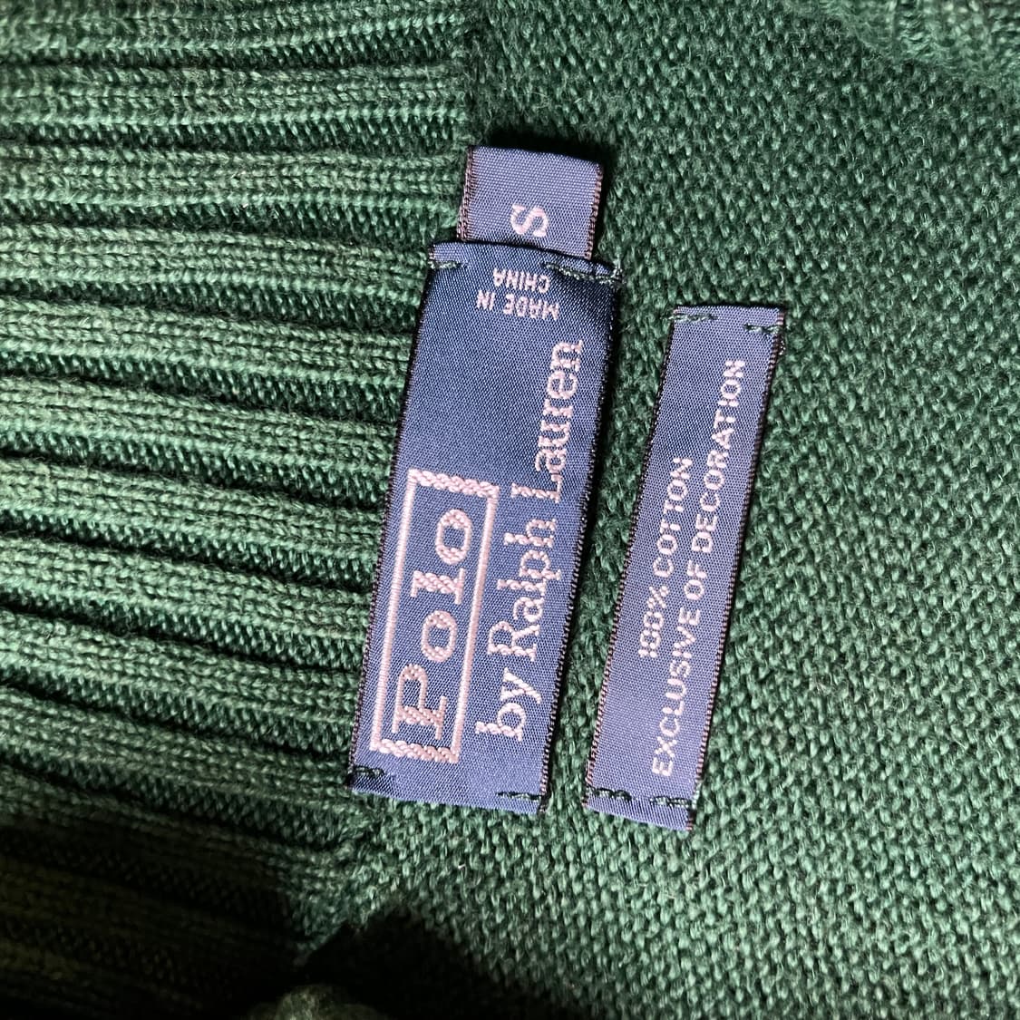 폴로랄프로렌 반집업 니트 상품이미지5