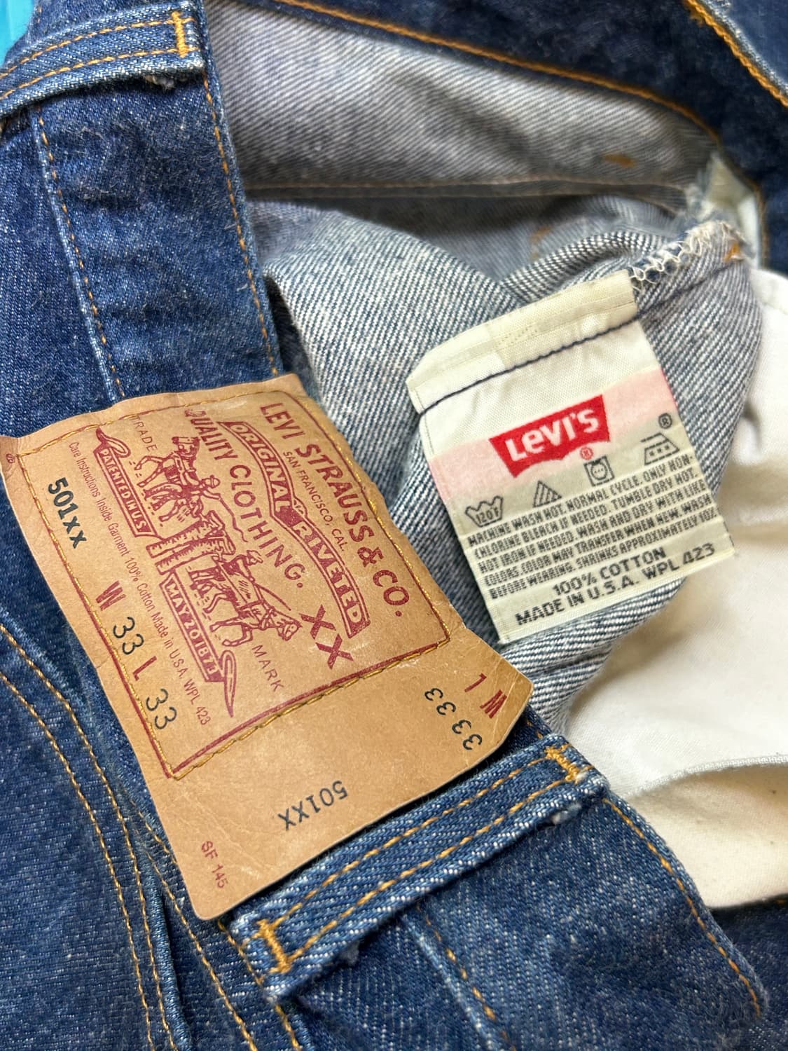90s USA 리바이스 501 데님 청바지 상품이미지5