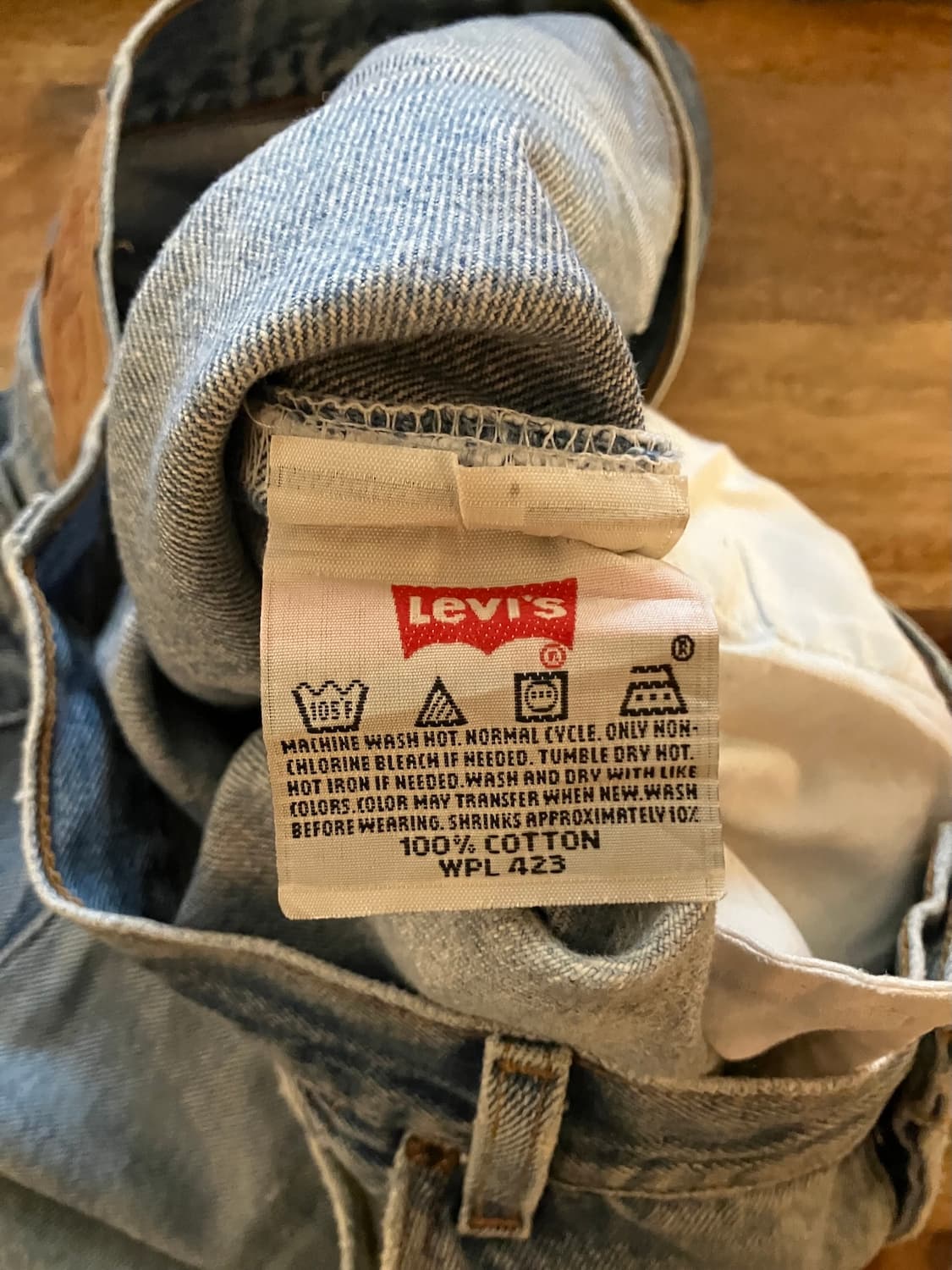 00s 빈티지 리바이스 501 데님 팬츠 상품이미지9