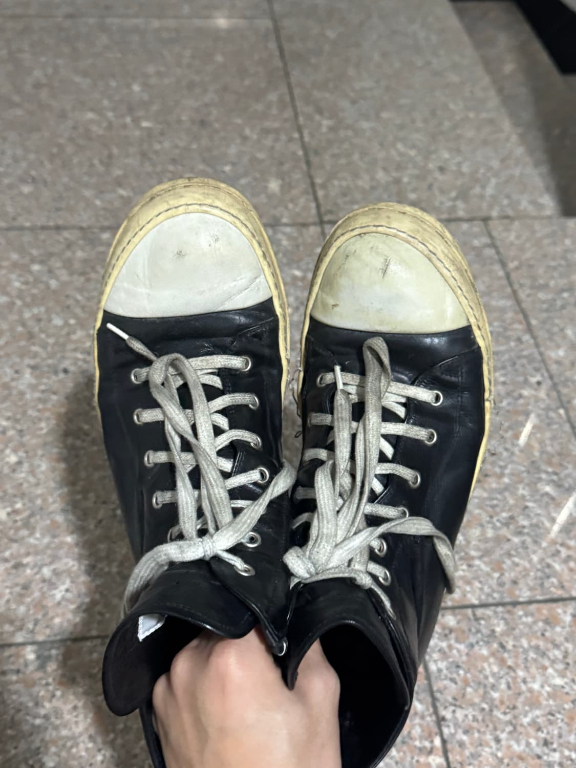 릭오웬스 컨버스 하이 LPO/LBO 42 상품이미지4