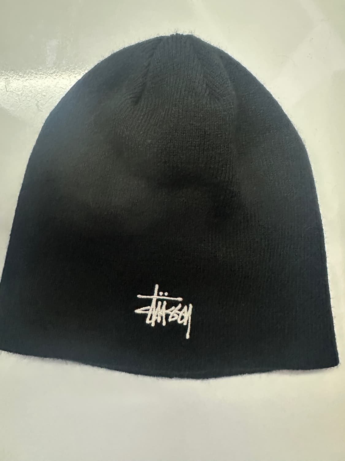 스투시 베이직 스컬캡 비니 블랙 상품이미지2
