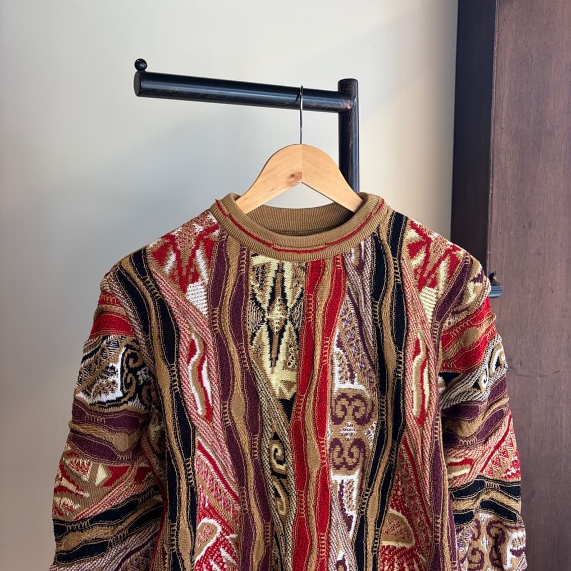 15612 - 쿠지 3D 케이블 니트 상품이미지1