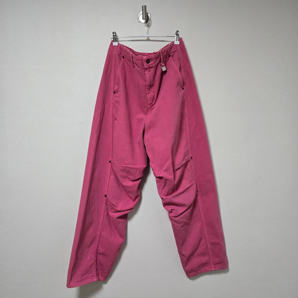 마뗑킴 컬러 볼륨 데님팬츠 / 여성 팬츠/ 남성 팬츠  상품이미지2