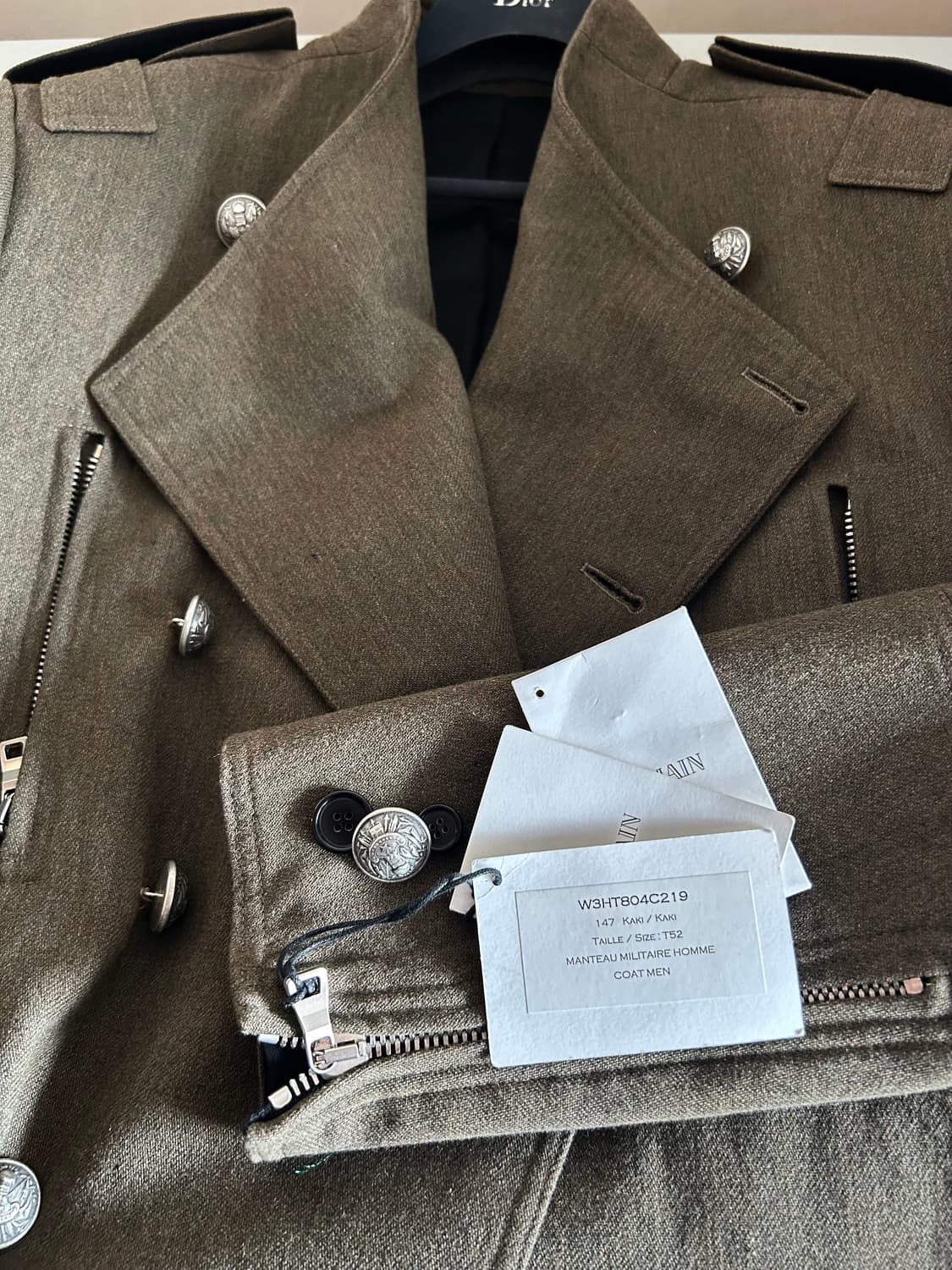 발망 밀리터리 코트 상품이미지9