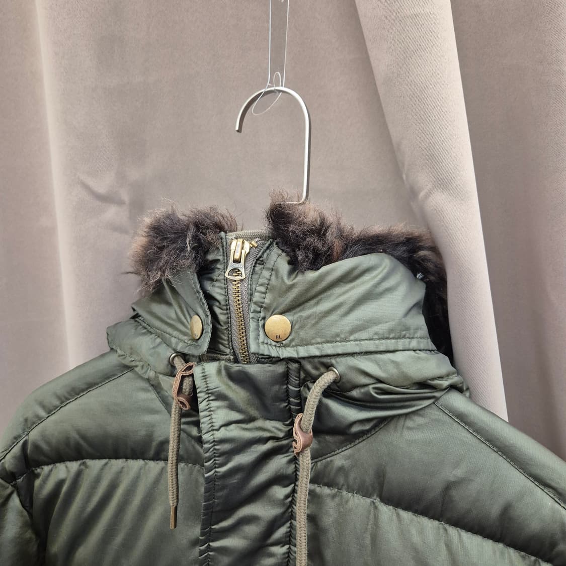 랄프로렌 덕다운 롱파카 S 상품이미지4