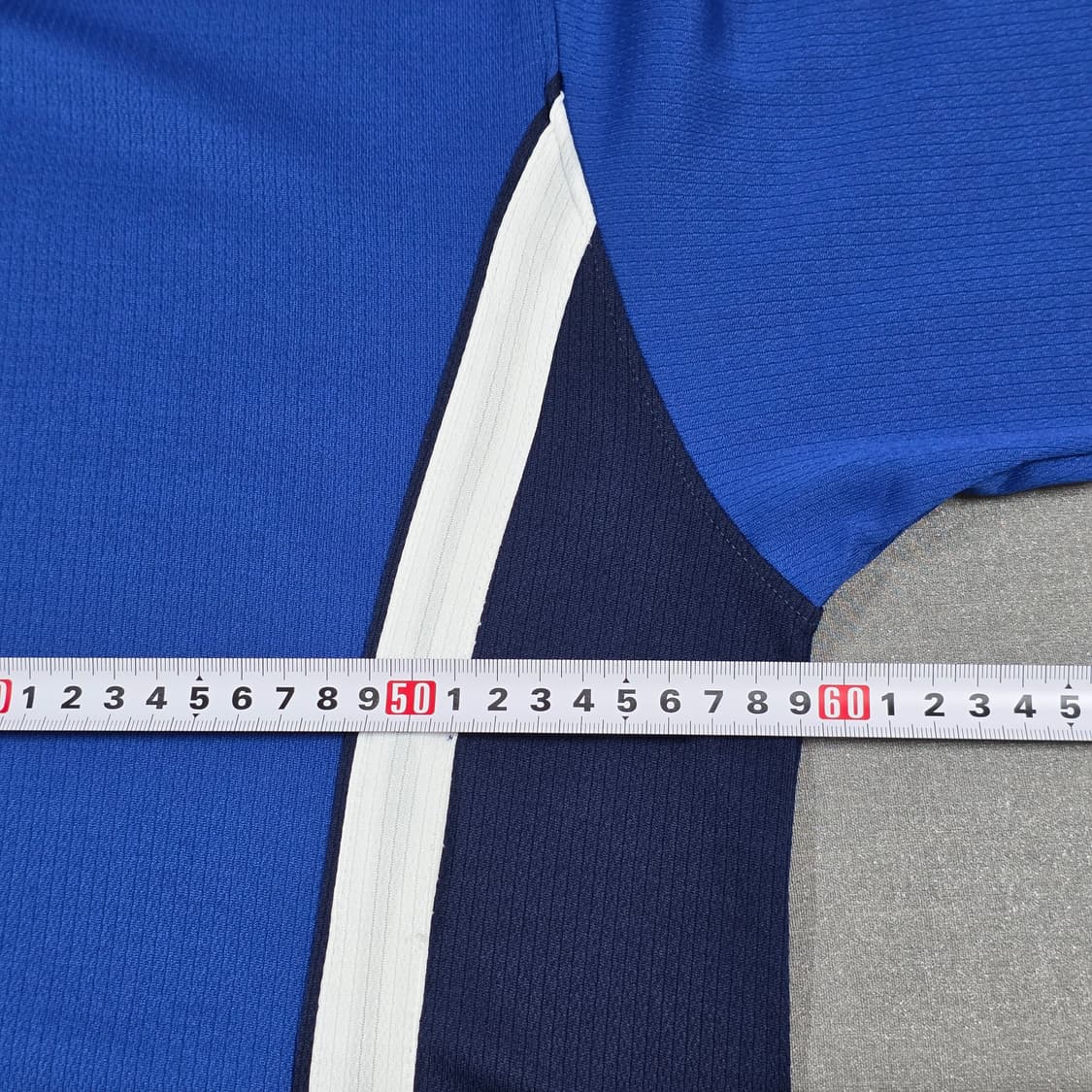 105 엄브로 올드스쿨 반팔 져지 블루 상품이미지7