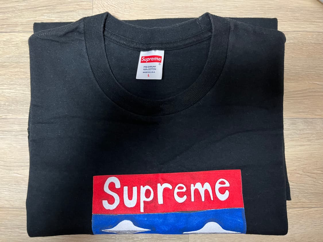 슈프림 세일보트 티셔츠 [블랙] 상품이미지2