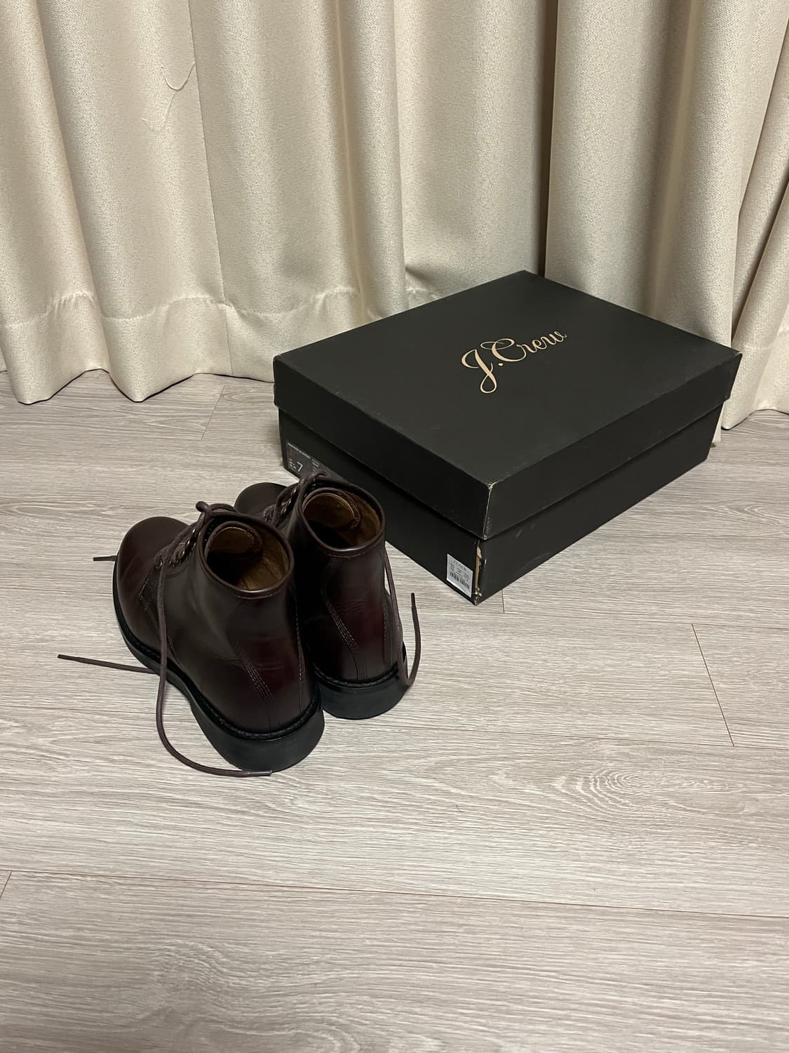 (새상품) 제이크루 잉글리시 레더 필드 부츠 상품이미지5