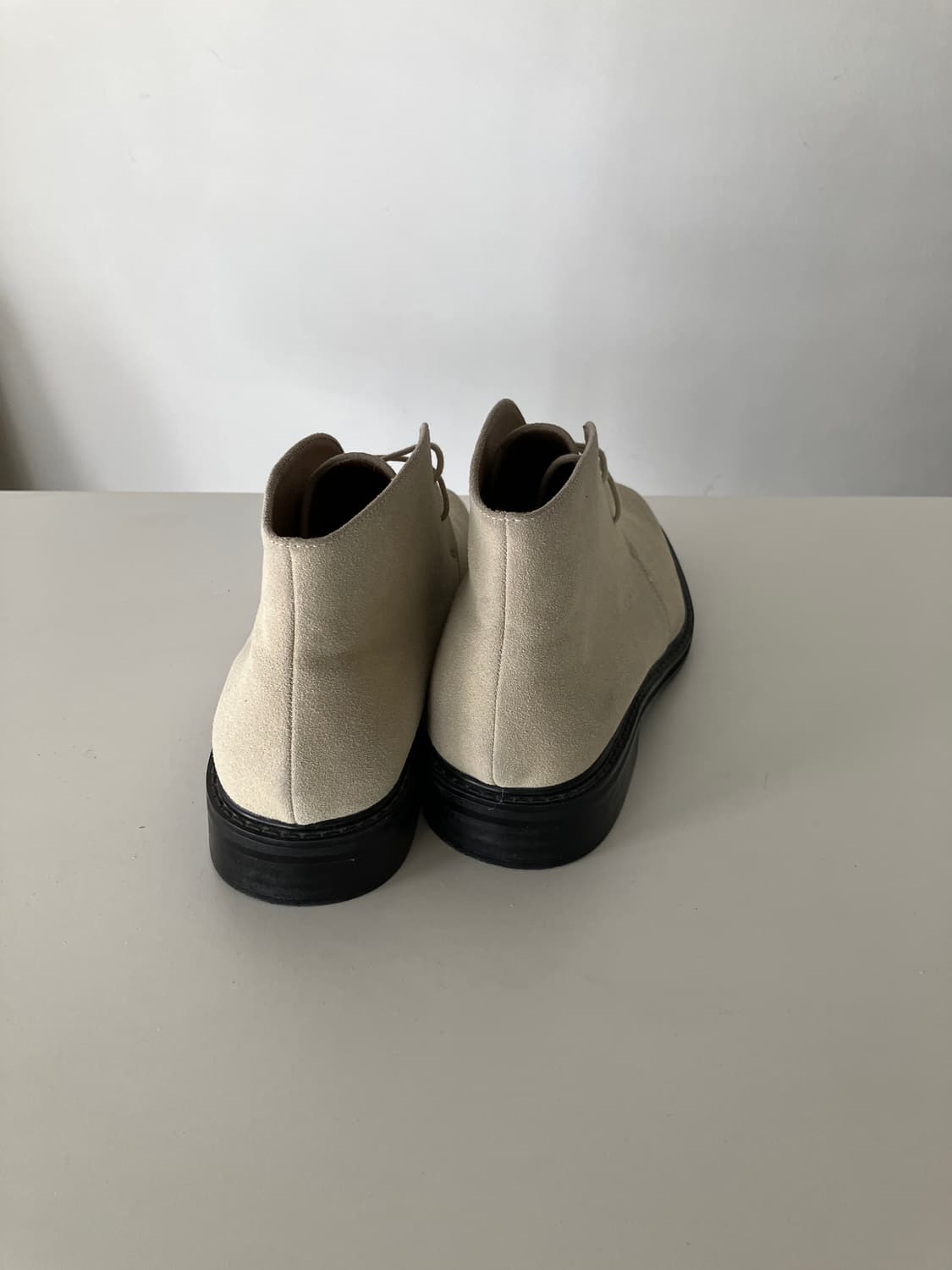 스웨이드 처카 부츠 베이지 280 상품이미지5