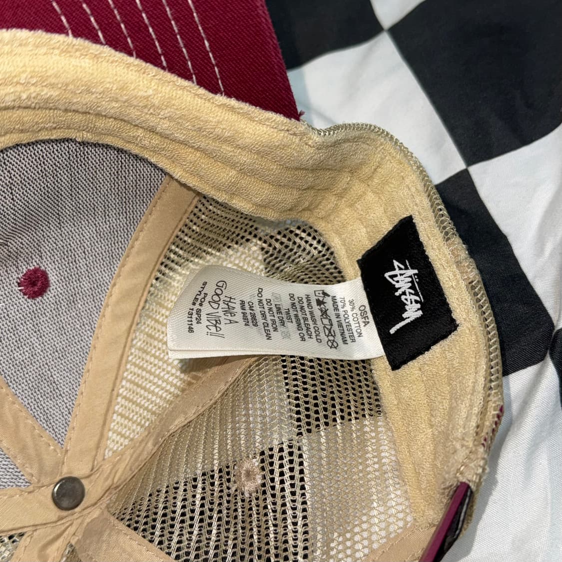 스투시 8볼 트러커 캡 상품이미지4