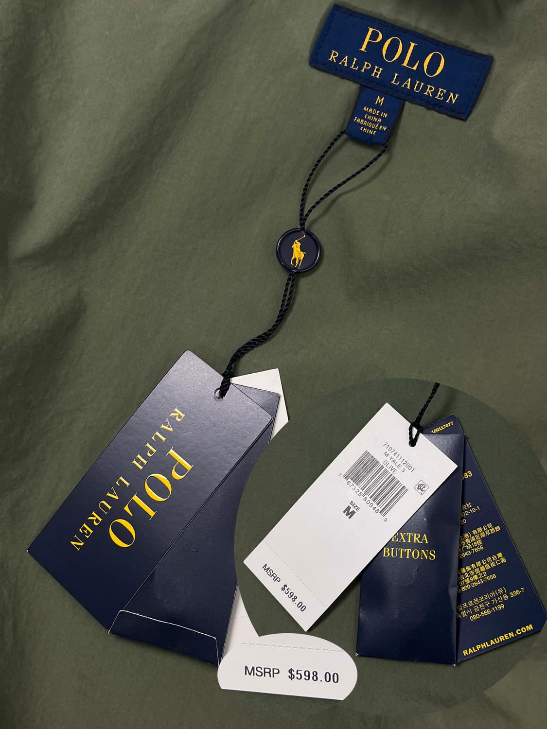 폴로 랄프로렌 올오버 피스 그래피티 M65 유틸리티 필드 자켓 상품이미지4