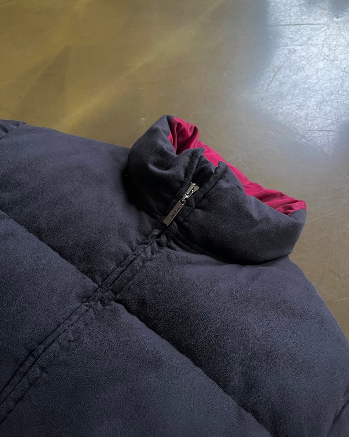 80-90s marie claire Moleskin Down Parka 상품이미지4