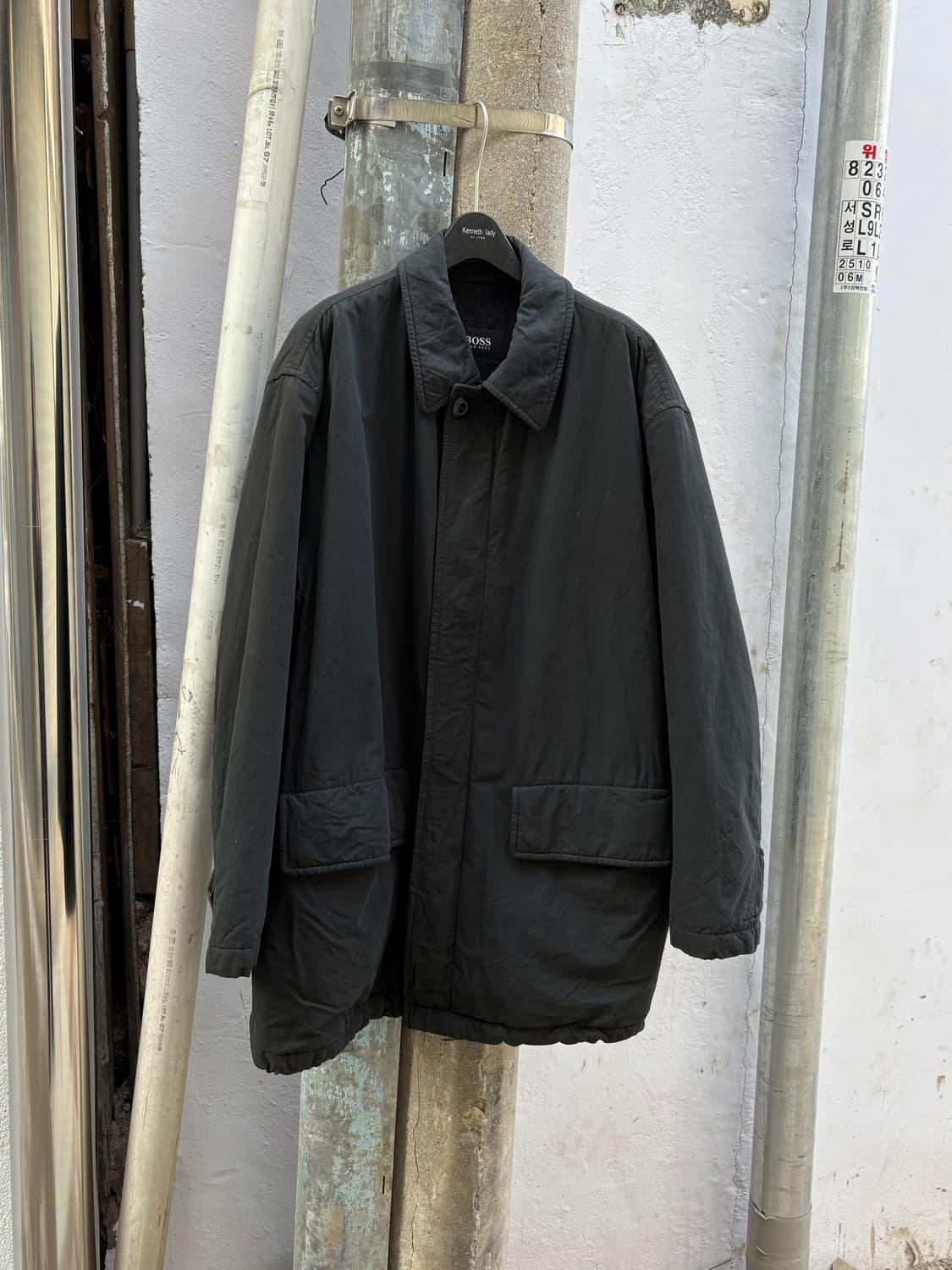 90s 휴고보스 코트 상품이미지1