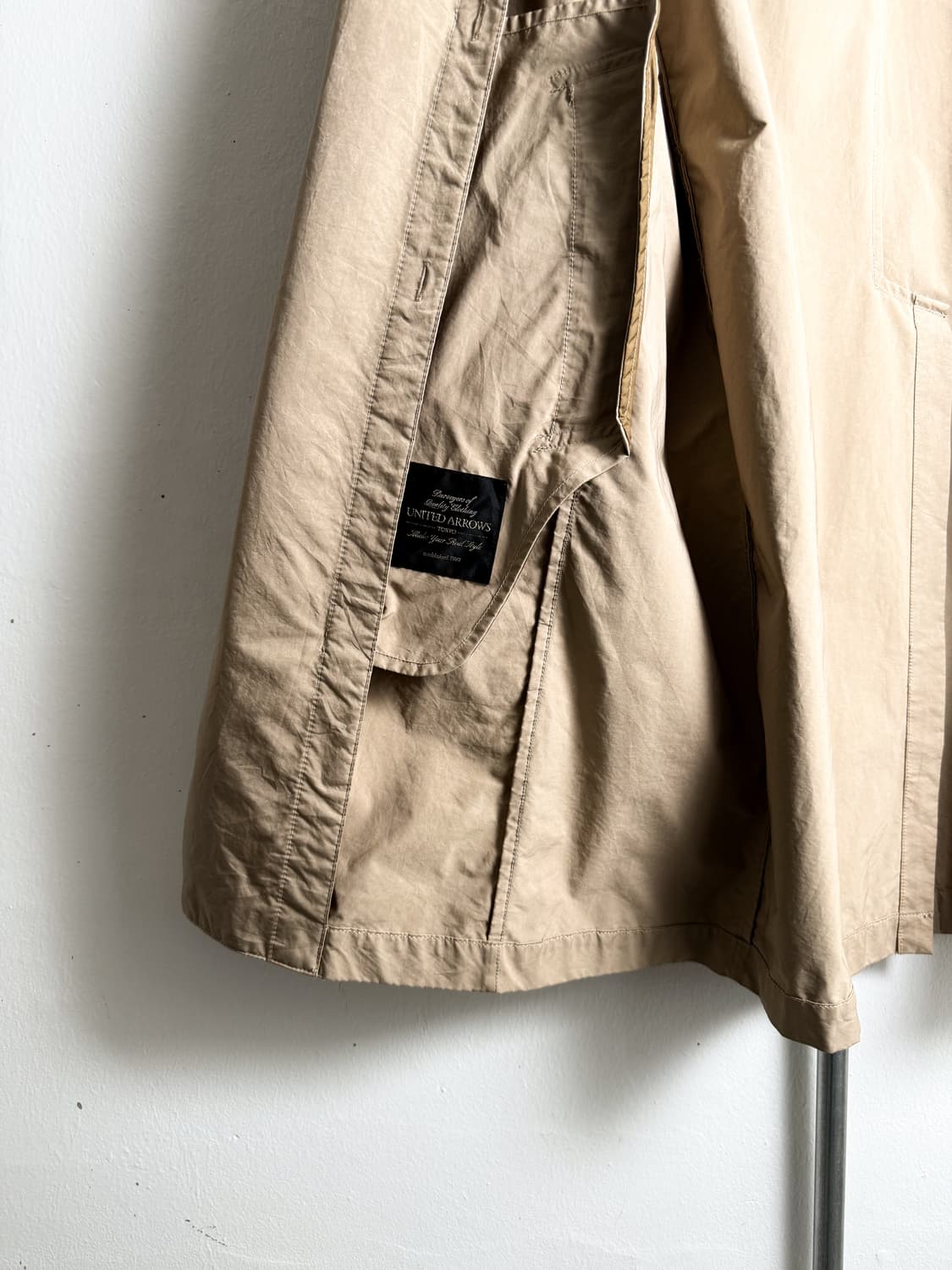 UNITED ARROWS Nylon Polyester Coat 상품이미지6