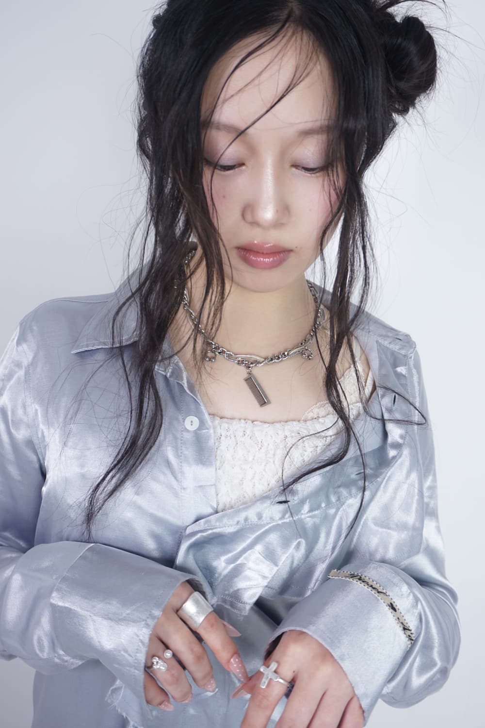 Pigtails necklace 상품이미지5