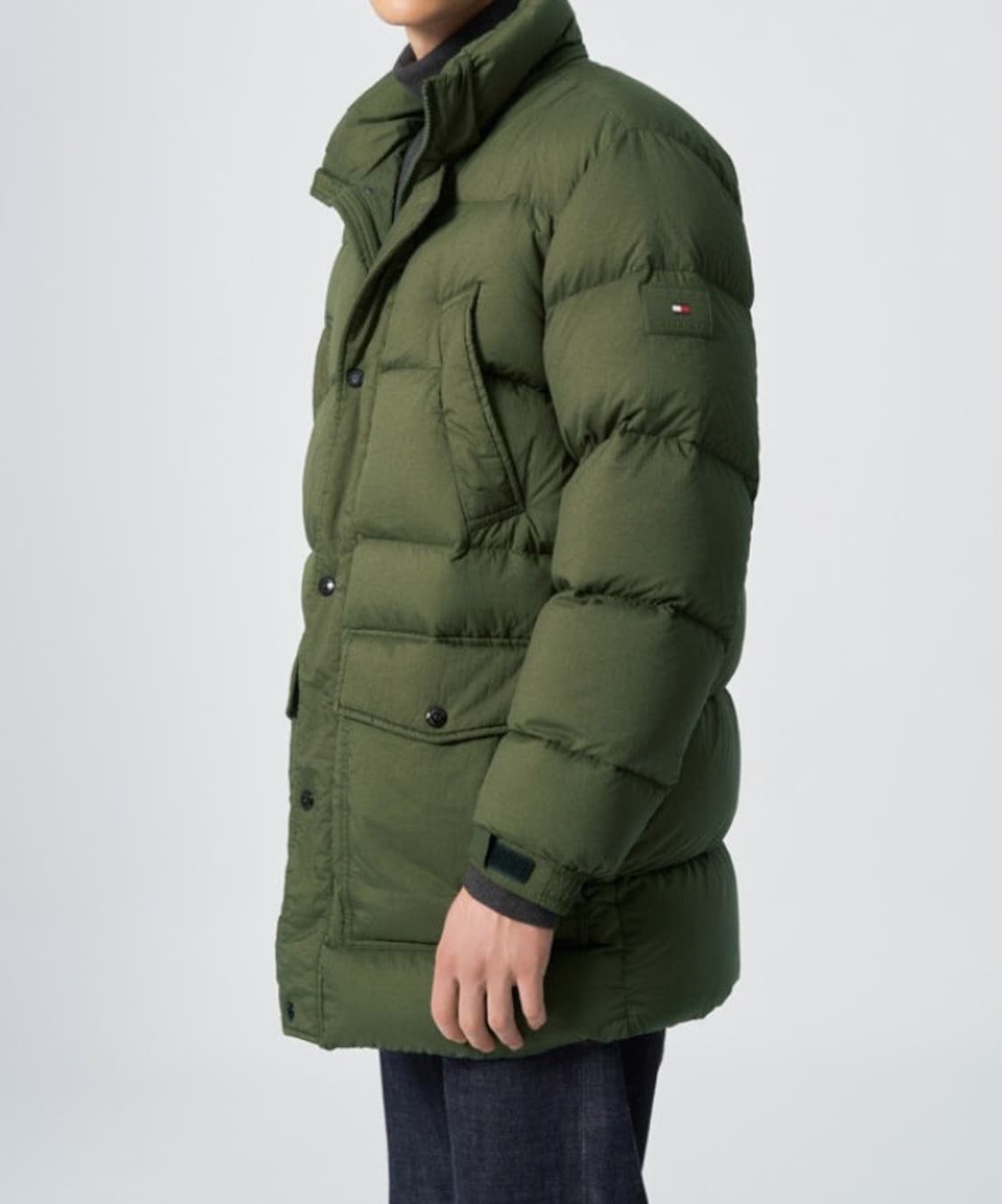 타미힐피거 가먼트다이 덕다운 패딩 상품이미지5