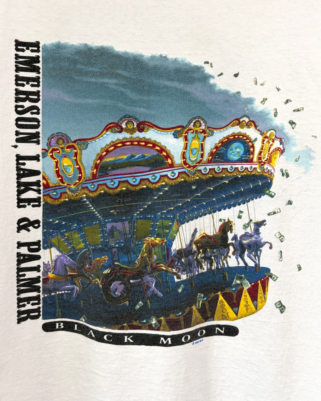 빈티지 90s Emerson Lake & Palmer 밴드 티셔츠 상품이미지2