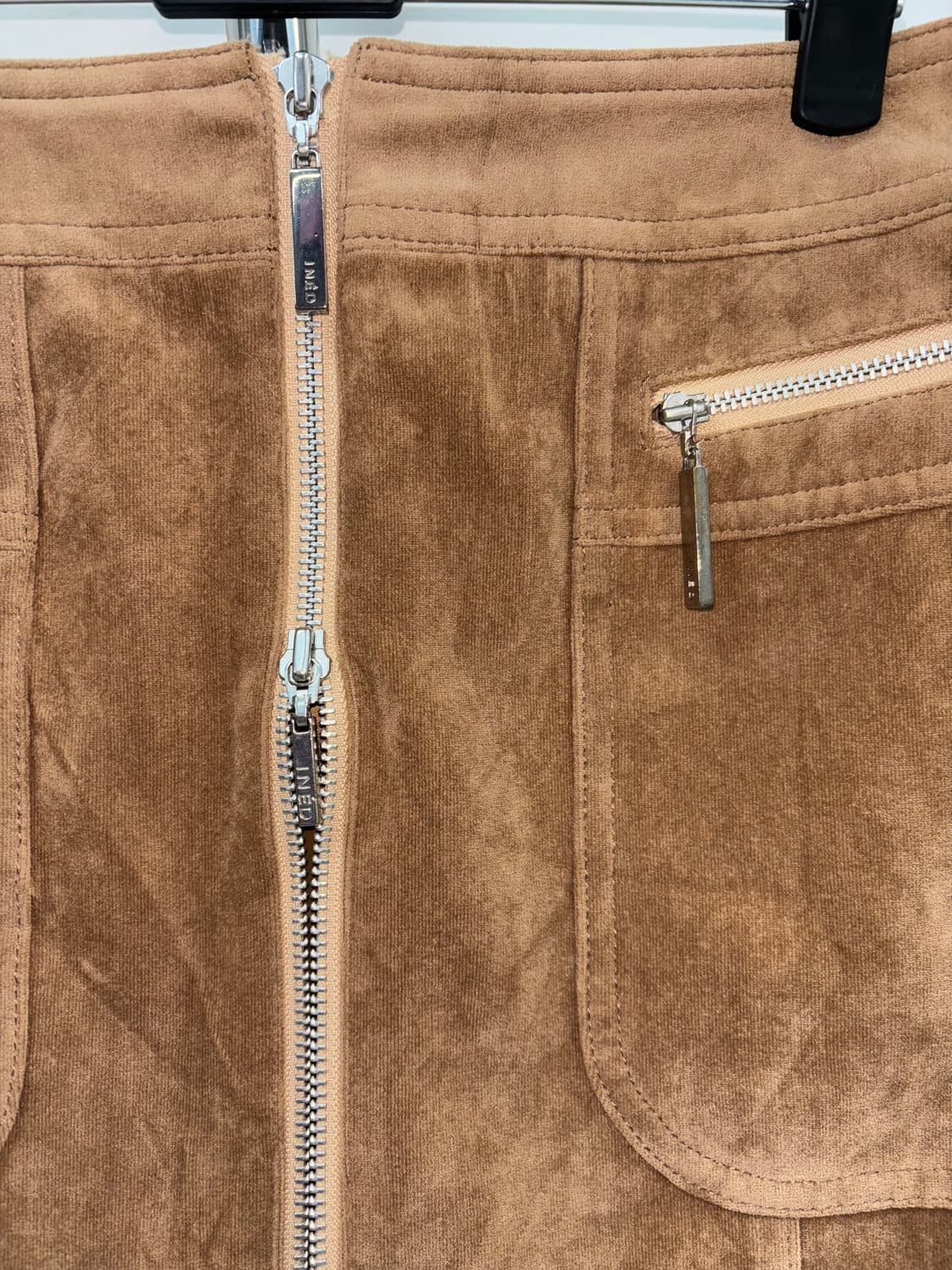 빈티지 브라운 스웨이드 스커트 상품이미지6