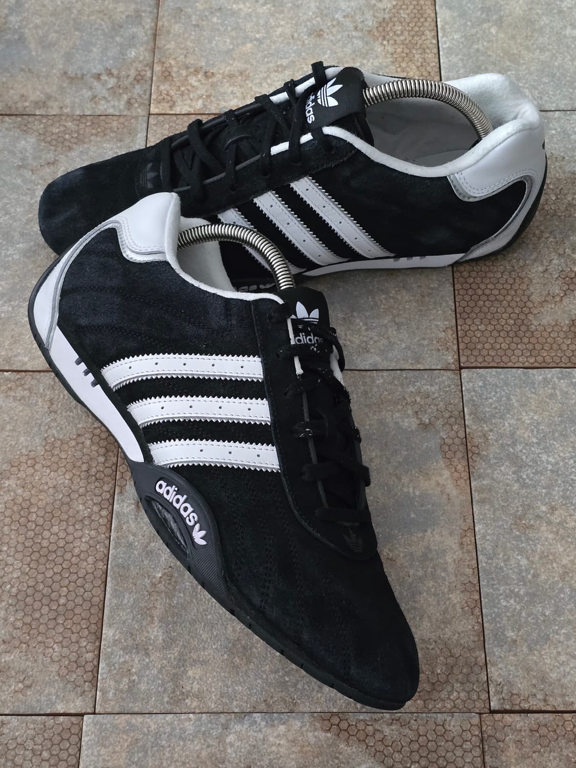 (285)아디다스 아디레이서 로우 검흰 상품이미지6