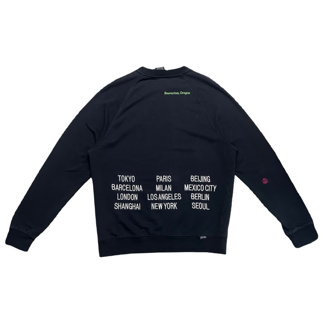 나이키 월드투어 맨투맨 블랙 XL 상품이미지8