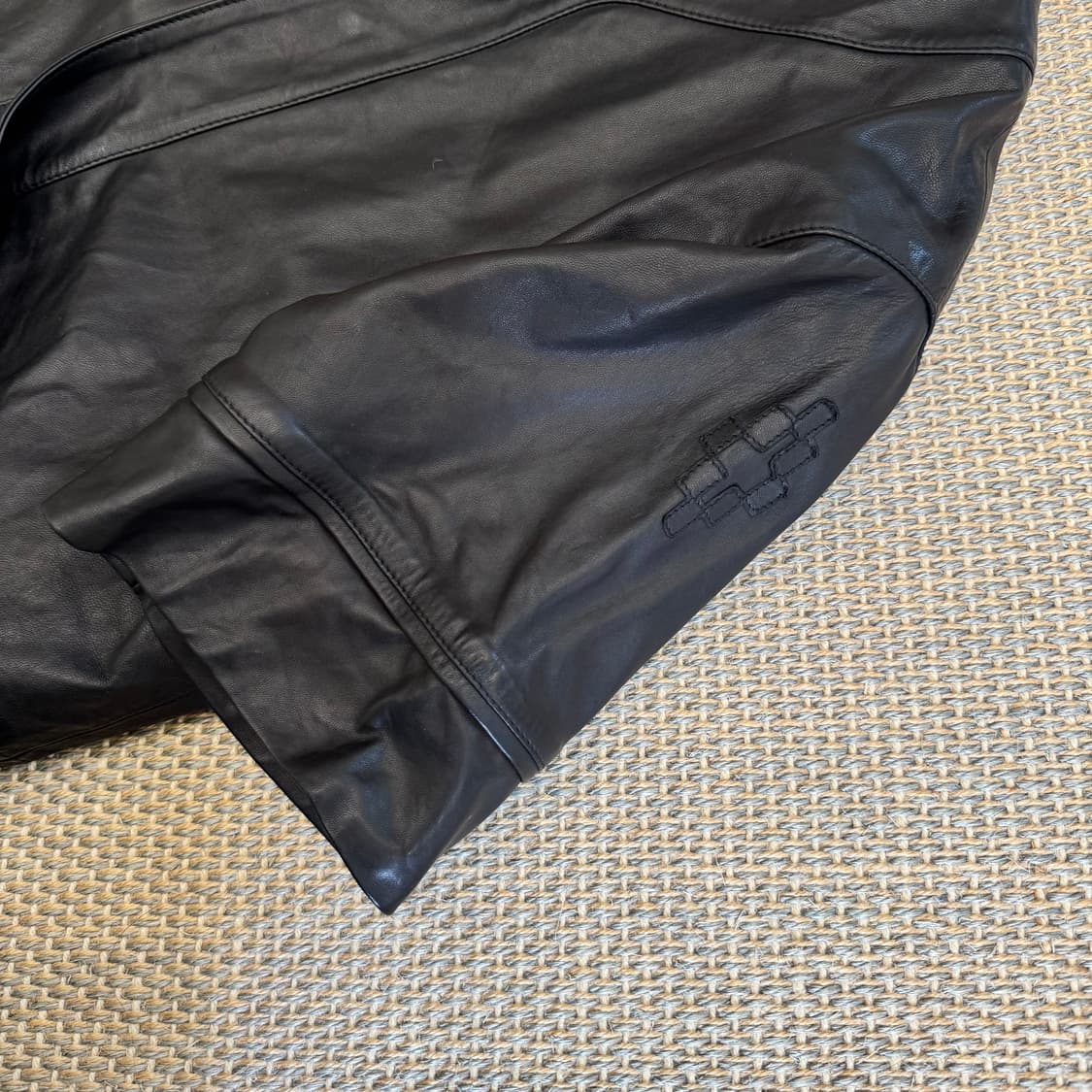 Marcelo Burlon 이탈리아 최상급 양가죽 베이스볼 자켓 셔츠 상품이미지4