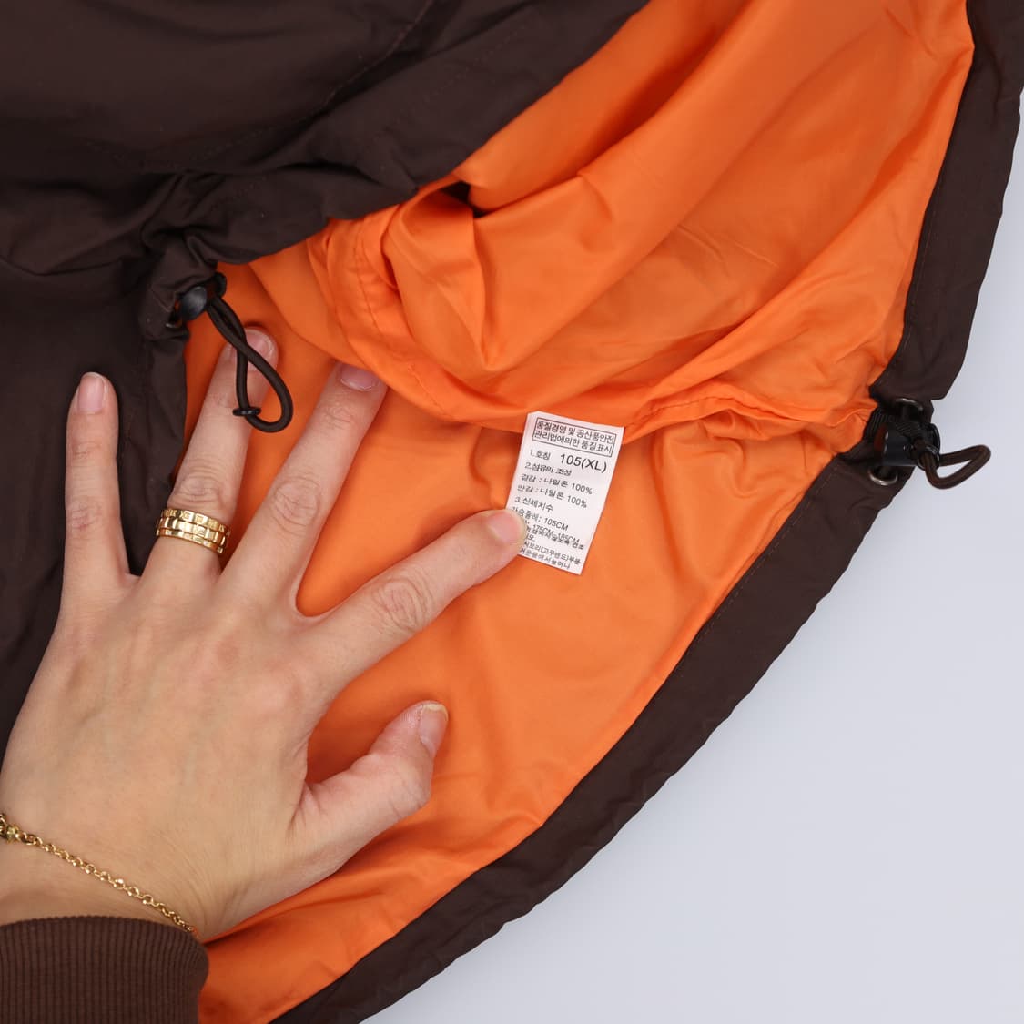 [105] 노스페이스 배색 등산복 바람막이 자켓 1222H2 상품이미지5