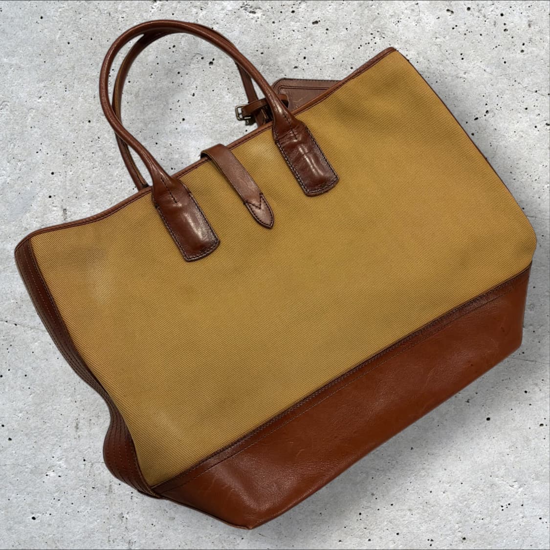 폴로 랄프로렌 캔버스 레더 토트백 상품이미지2