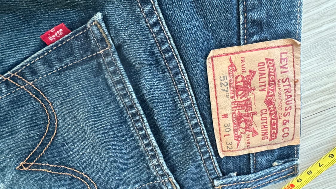 리바이스527 w30L32 상품이미지9