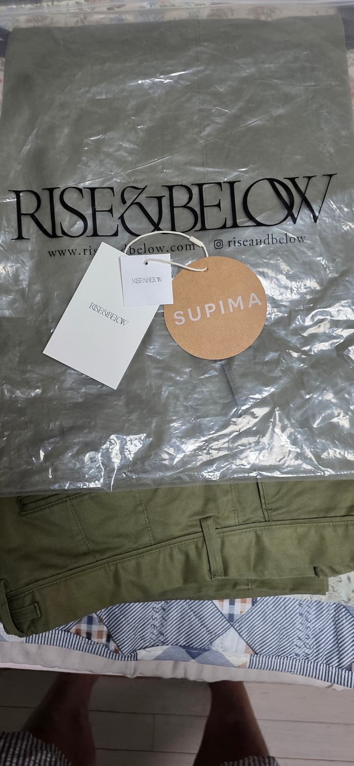 라이즈앤빌로우 302 테이퍼드 치노 상품이미지8