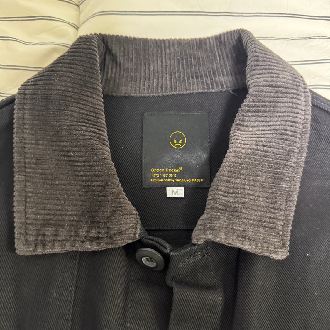 블랙 워크 자켓 M 새제품 상품이미지3